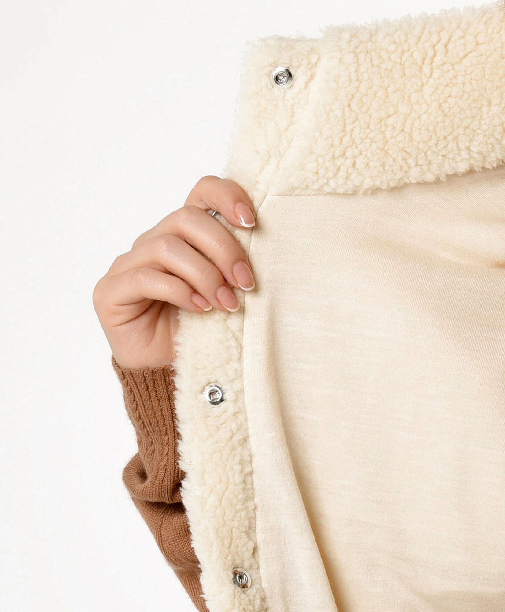 Chaqueta mujer chiporro botones sin mangas Chaqueta mujer chiporro botones sin mangas