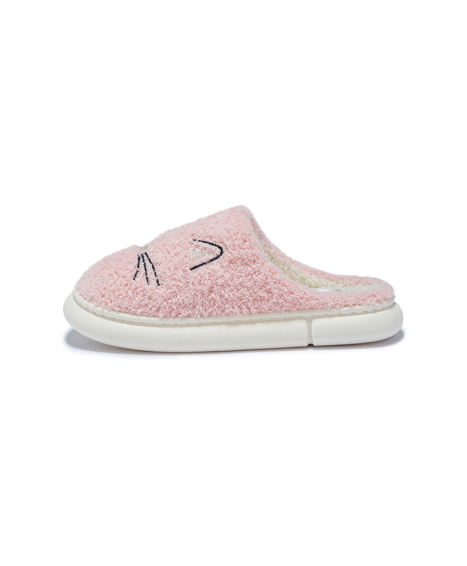Pantuflas mujer dise&ntilde;o pink cat