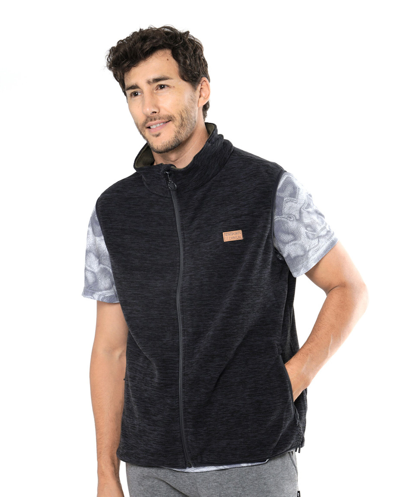 Polar deportivo hombre sin mangas Polar deportivo hombre sin mangas