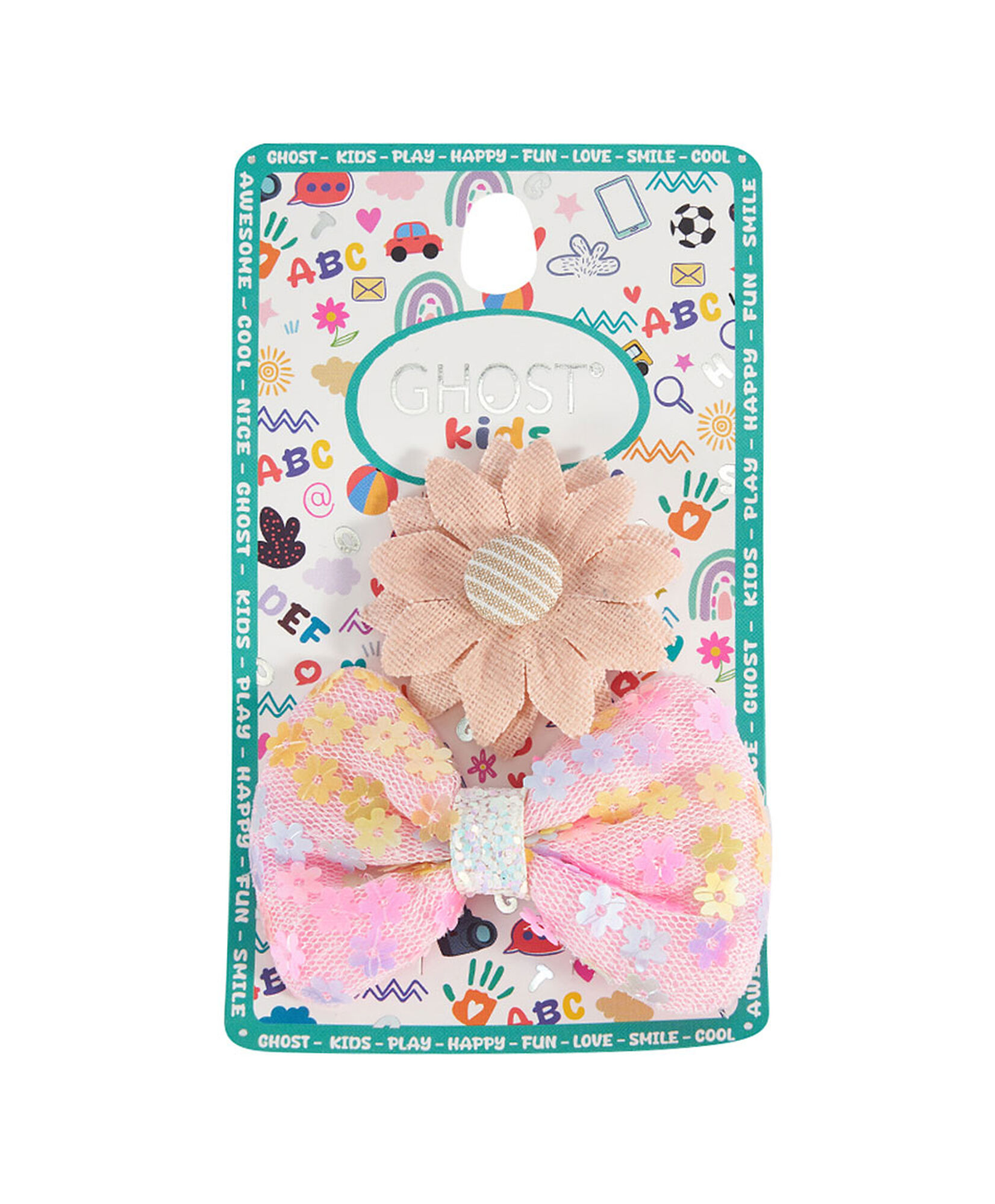Set 2 pinches infantil flores Set 2 pinches infantil flores