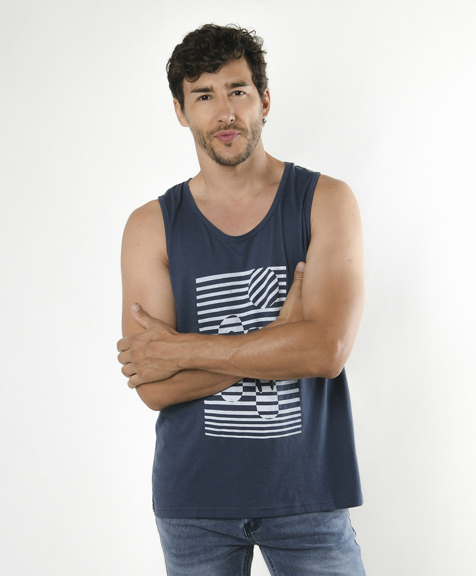 Polera hombre sandalias sin mangas Polera hombre sandalias sin mangas