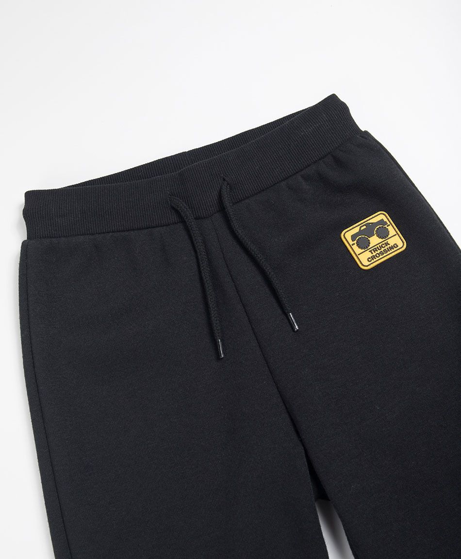 Pantal&oacute;n buzo beb&eacute; b&aacute;sico parche auto