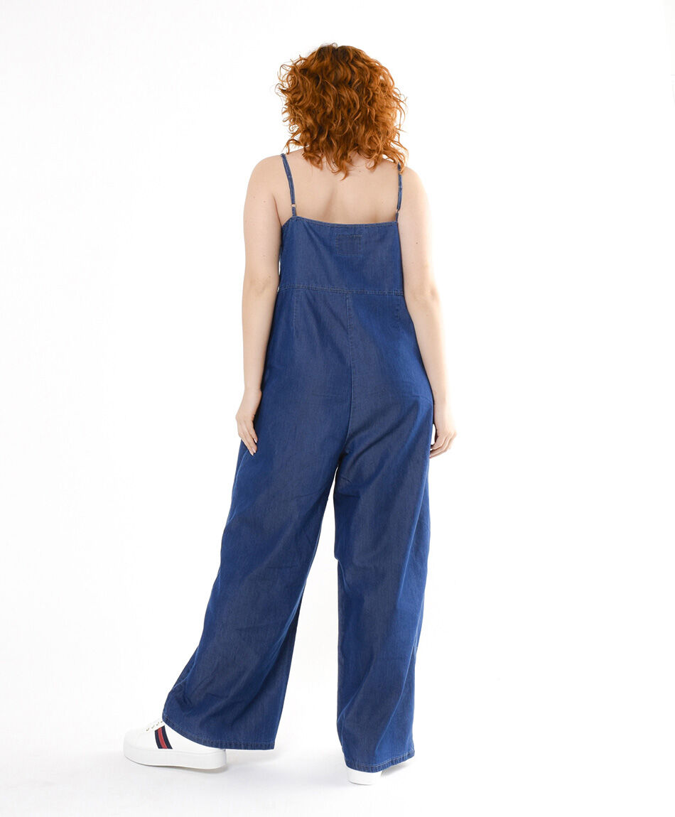 Enterito mujer denim wide