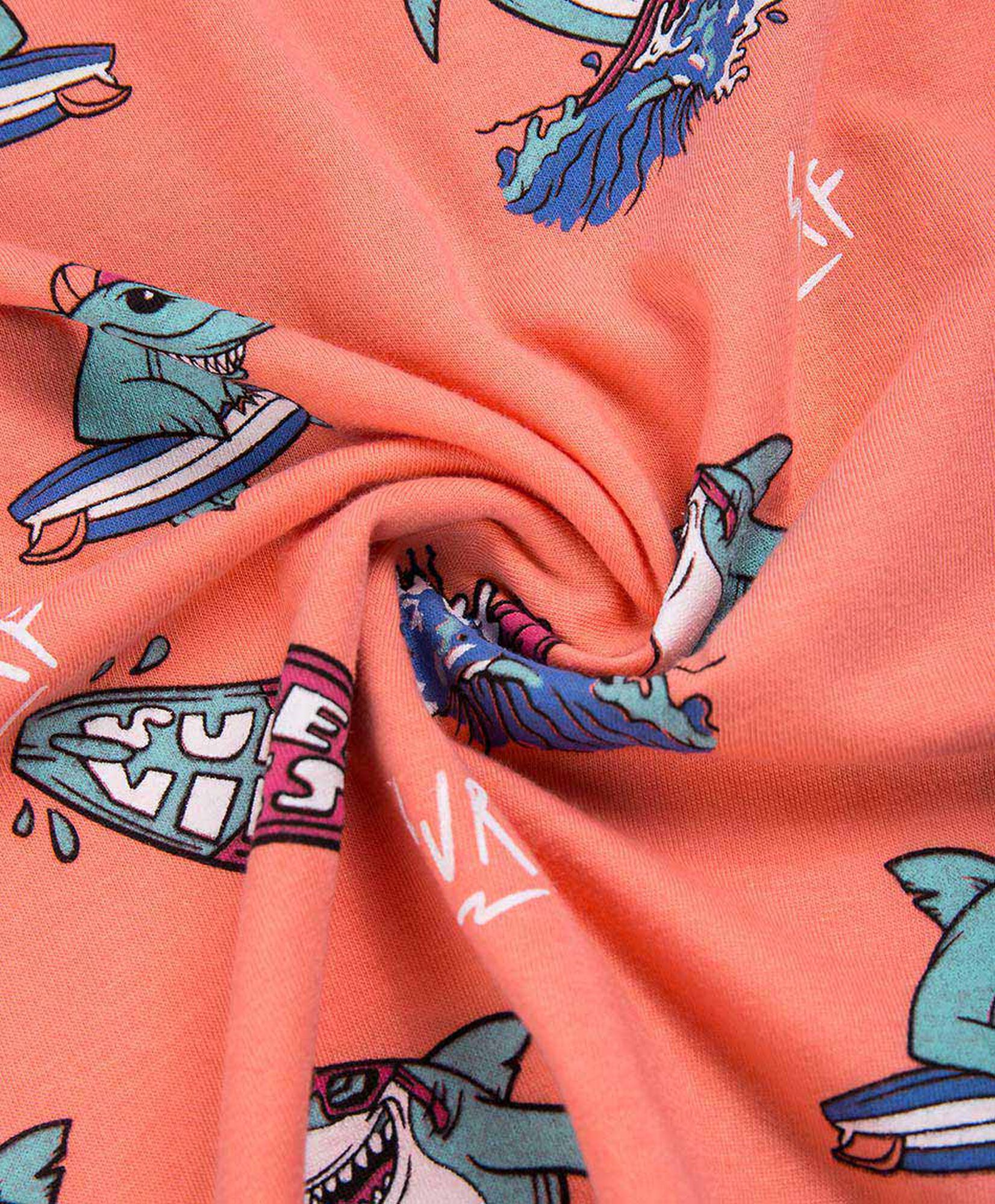 Polera niño tiburón surf Polera niño tiburón surf