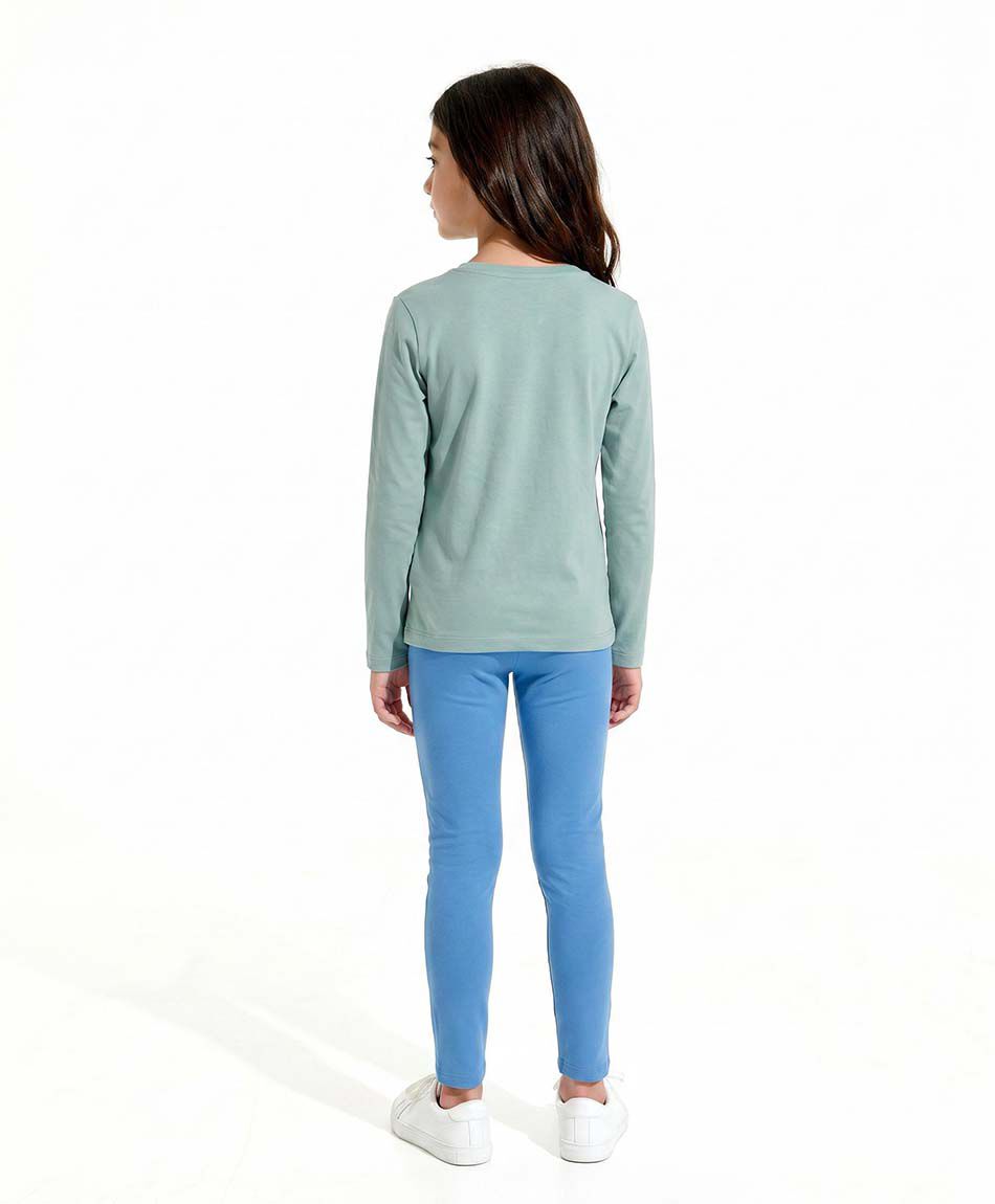 Pack 2 leggins ni&ntilde;a florcitas