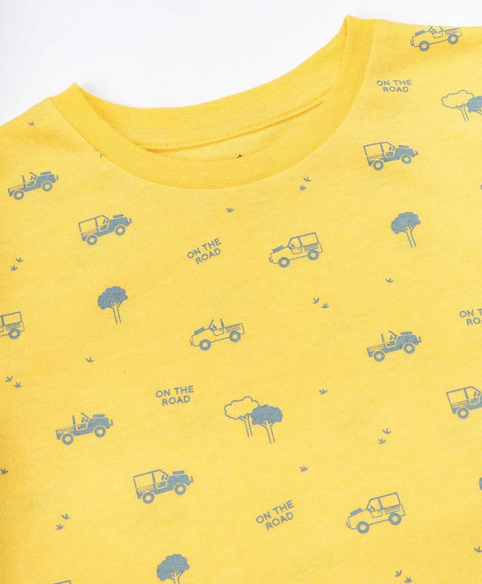 Polera beb&eacute; autitos