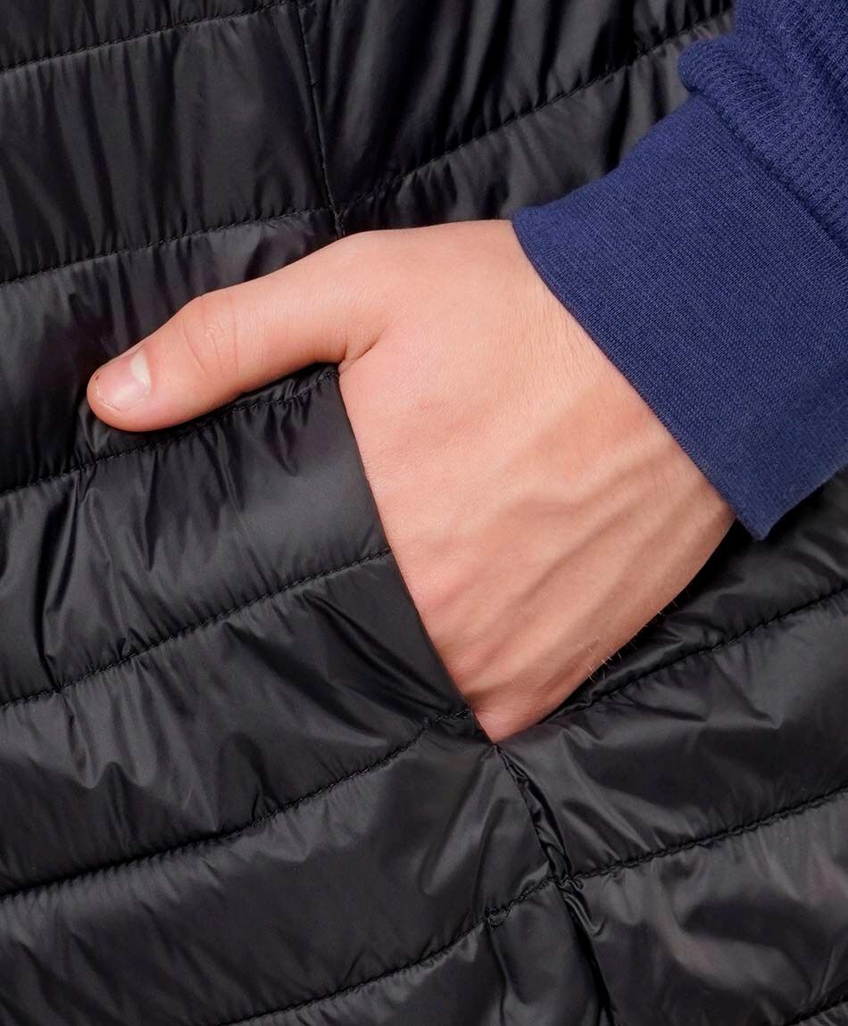 Parka hombre sin mangas acolchada