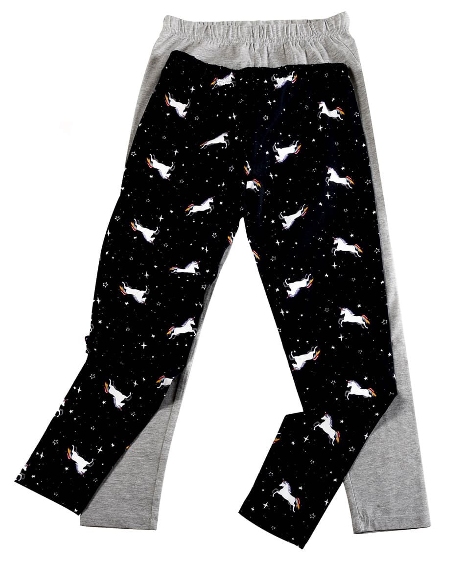 Pack leggins estampada