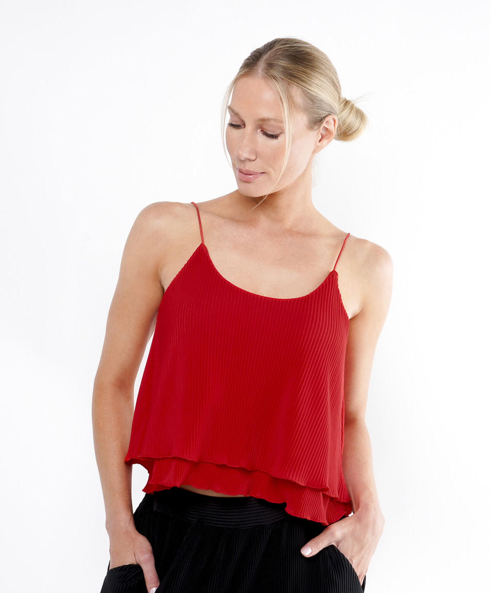 Polera mujer top capas Polera mujer top capas