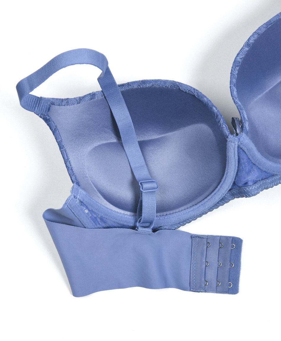 Sost&eacute;n mujer floreado push up