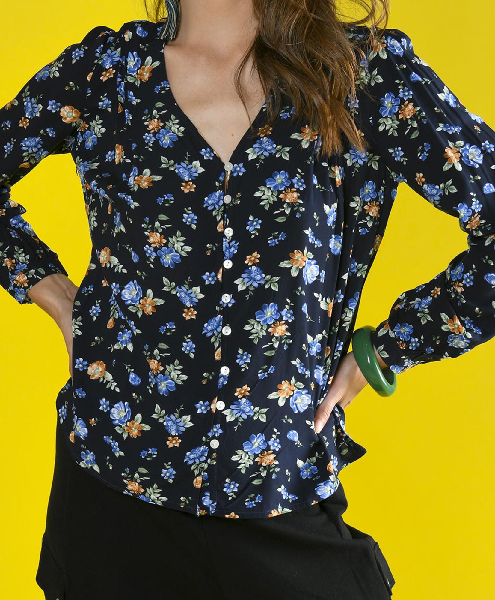 Blusa manga larga Blusa manga larga