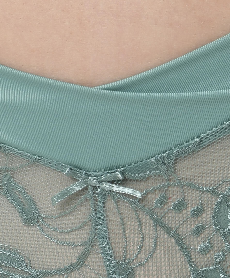 Bikini mujer pretina cruzada