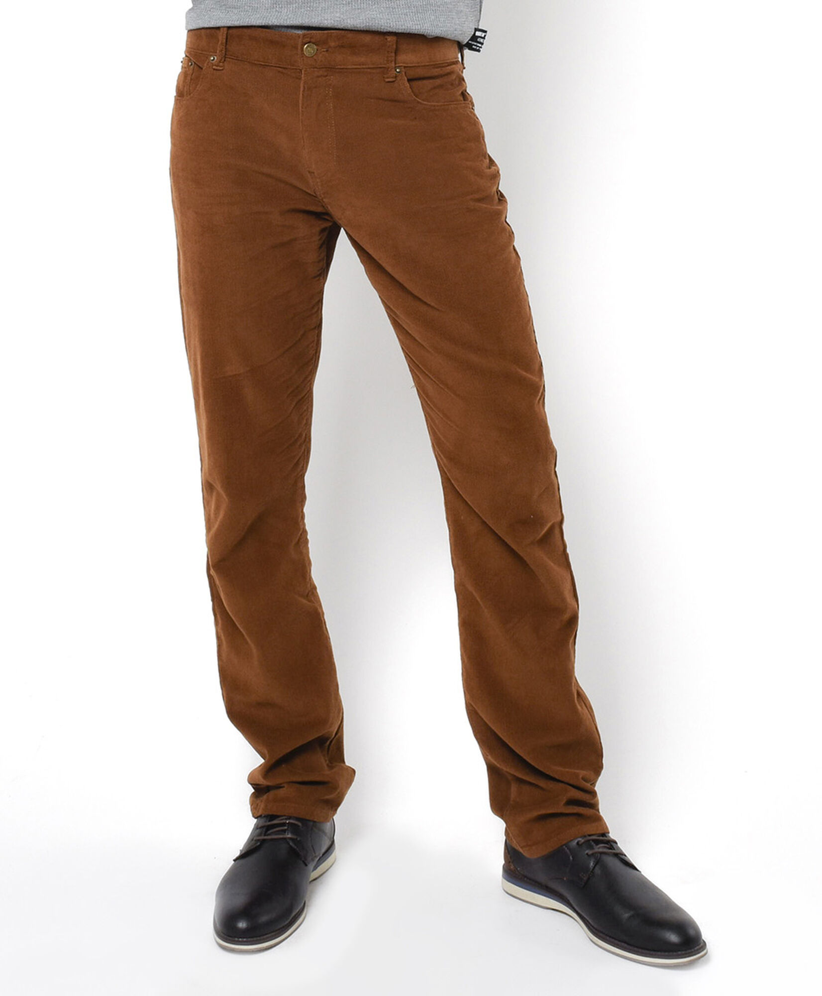 Pantalón hombre corderoy café Pantalón hombre corderoy café
