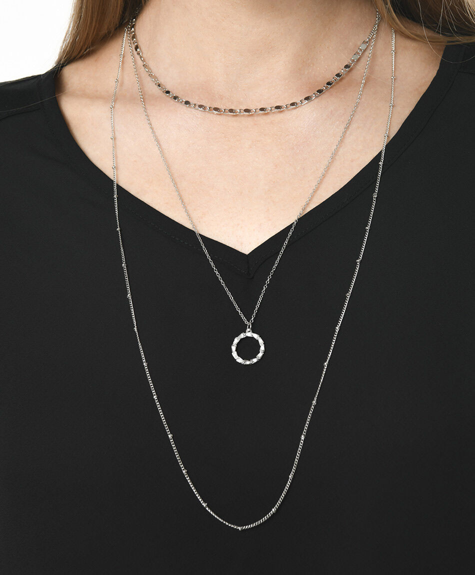 Collar mujer triple 1 pieza