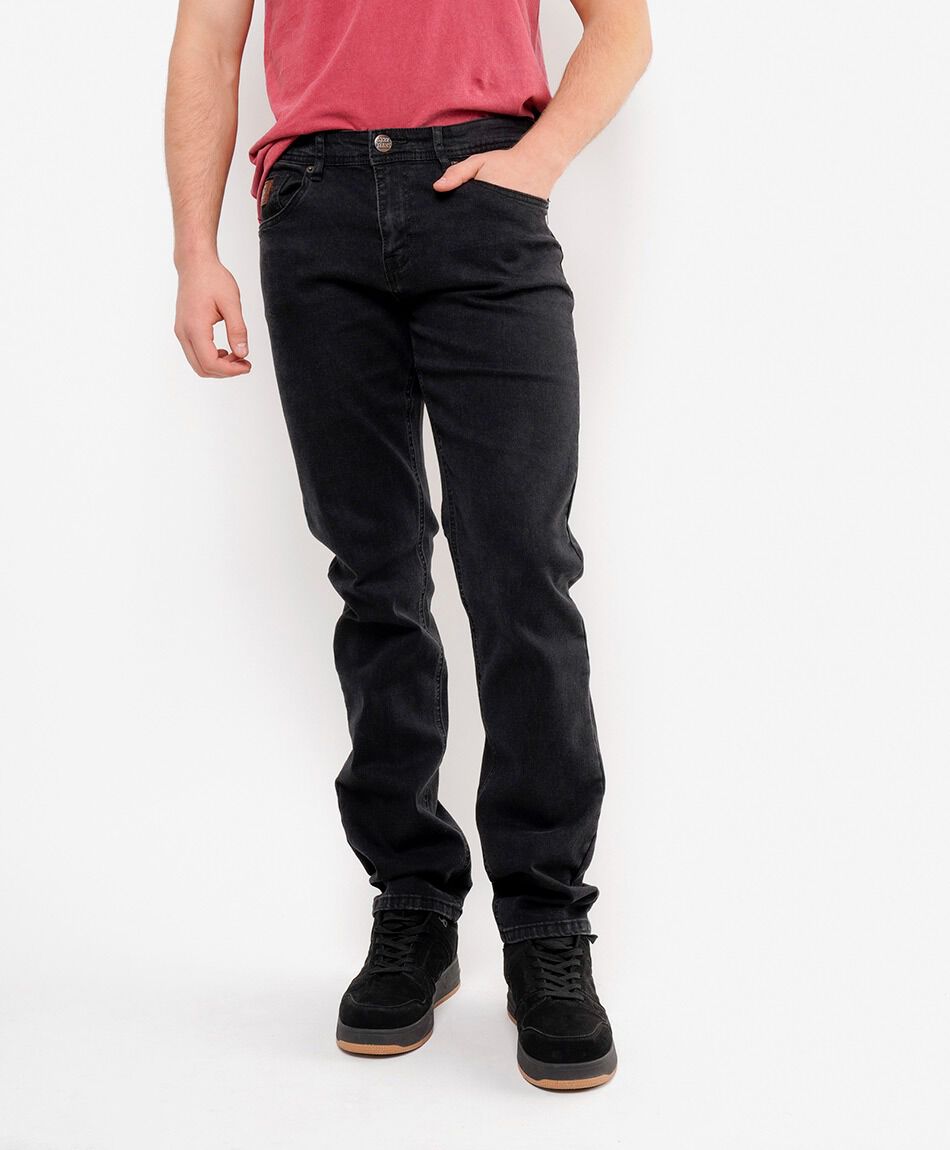 Jeans hombre desgastado slim fit