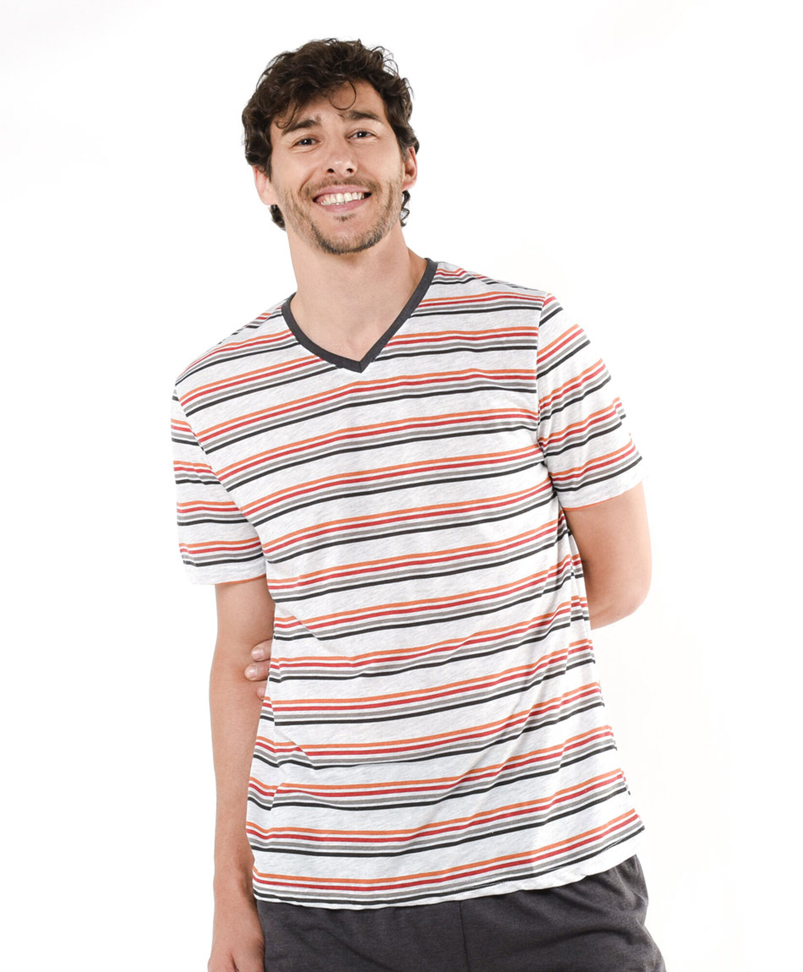 Pijama hombre rayas colores Pijama hombre rayas colores
