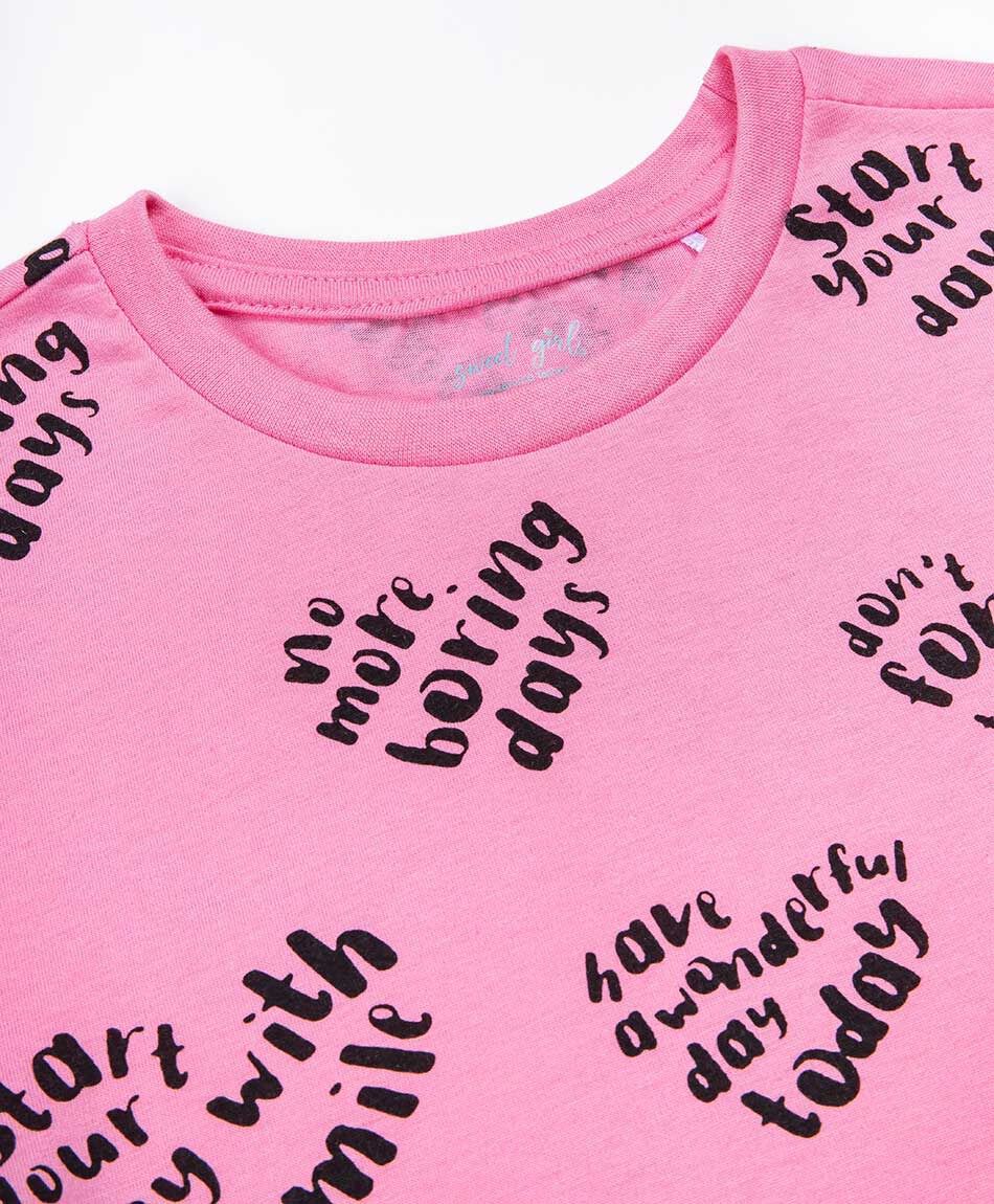 Polera ni&ntilde;a frases