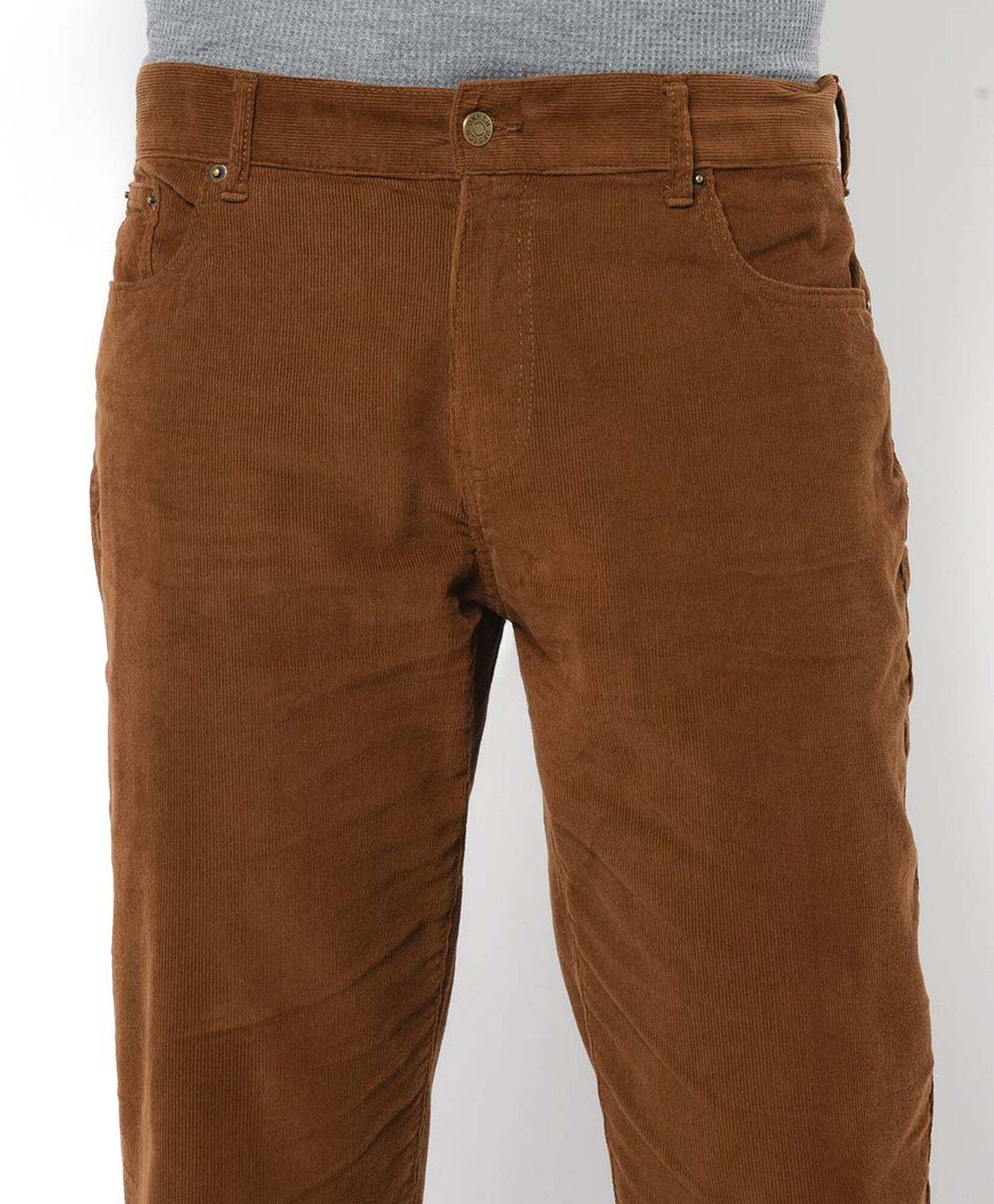 Pantalón hombre corderoy café Pantalón hombre corderoy café