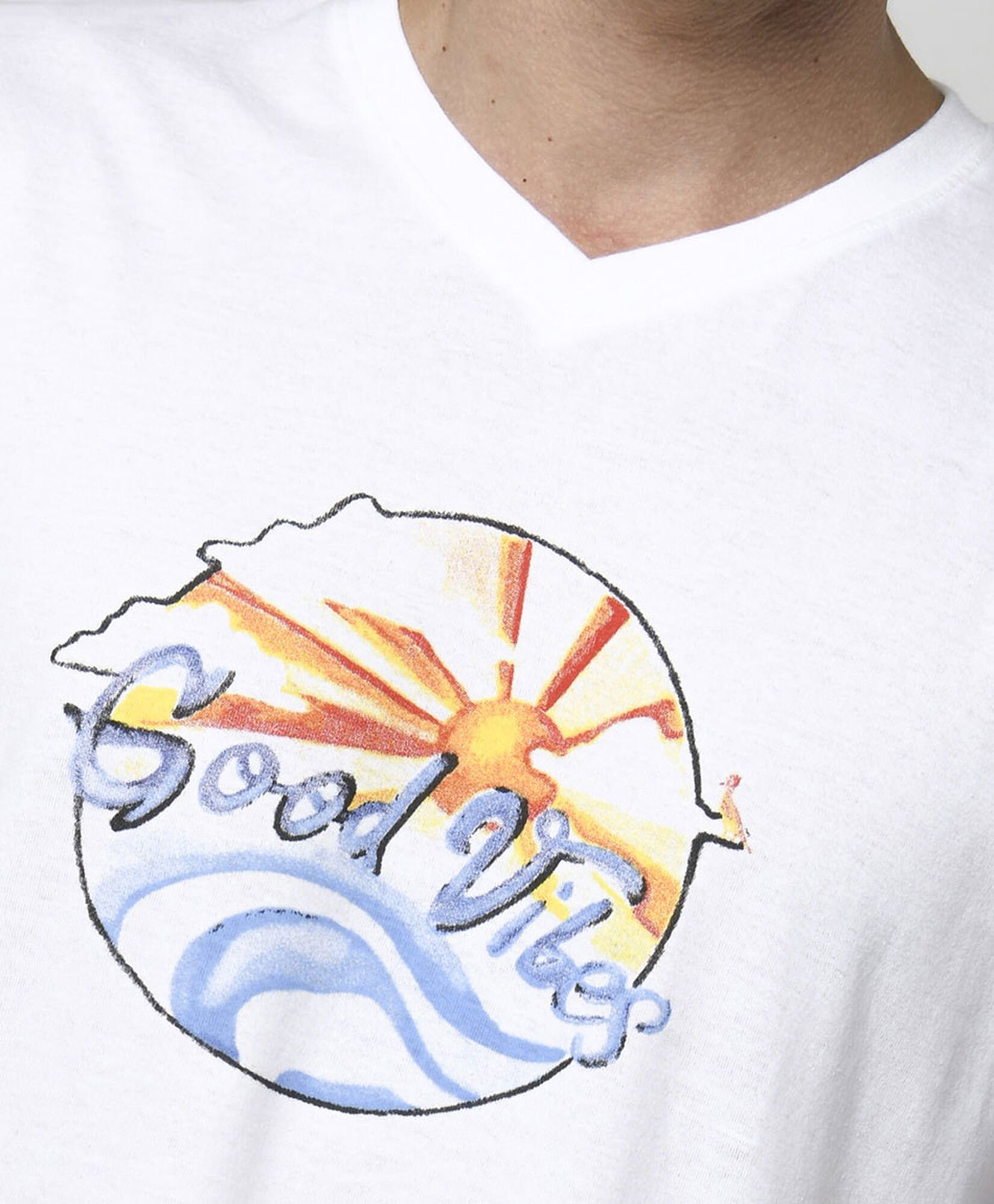Polera hombre good vibes Polera hombre good vibes