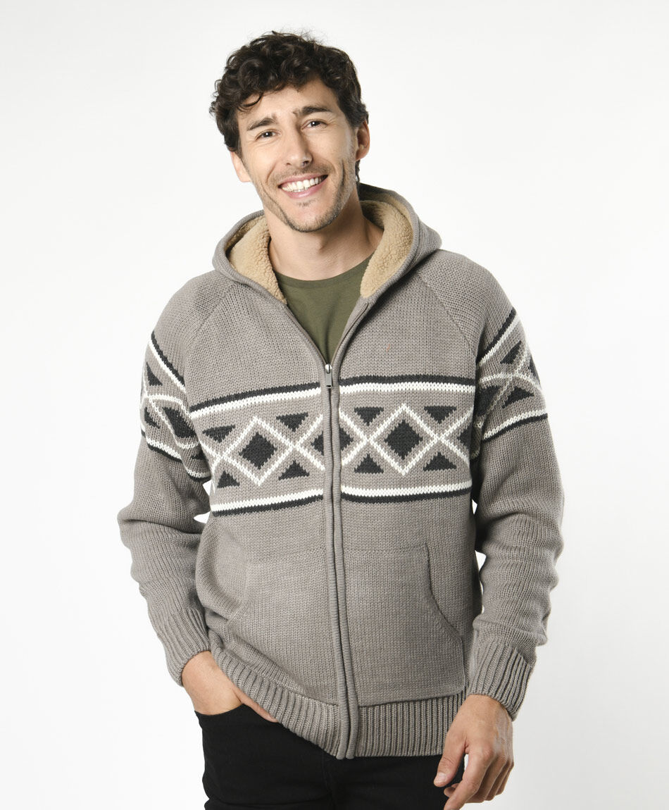 Sweater hombre rombos