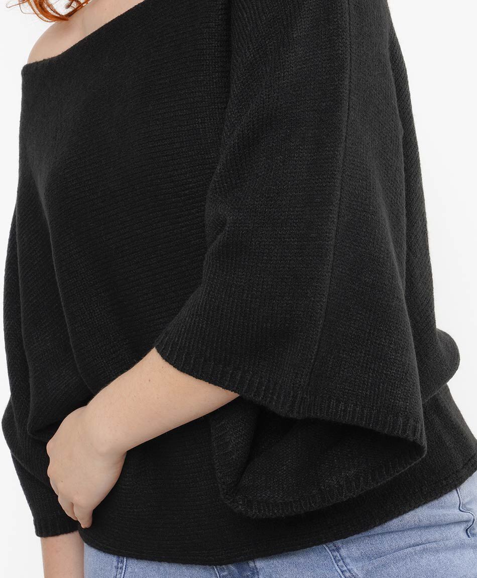 Sweater mujer tejido horizontal