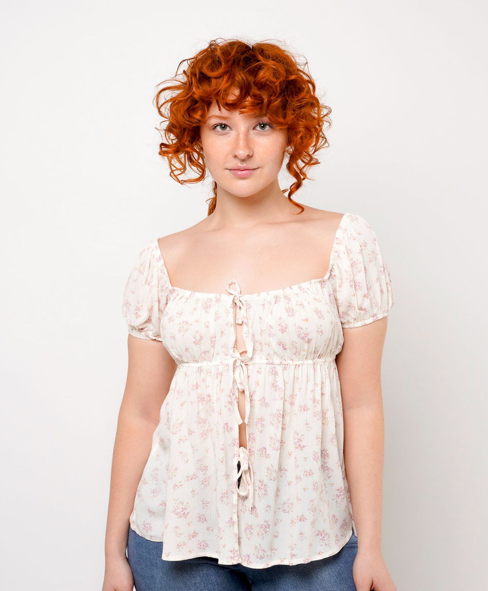 Blusa mujer lazos Blusa mujer lazos