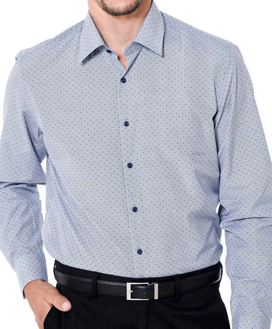 Camisa manga larga estampada