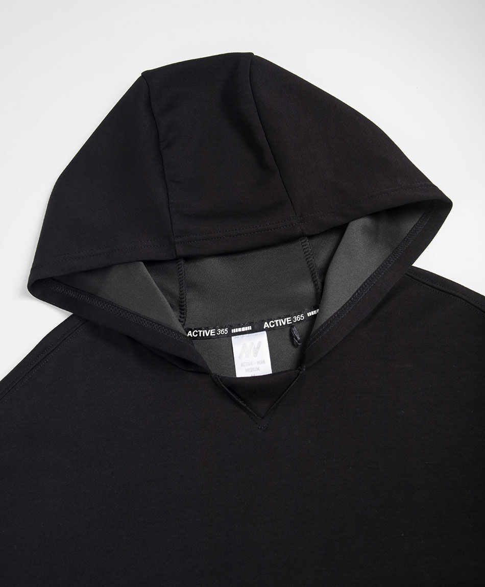 Polera deportiva hombre sin mangas gorro