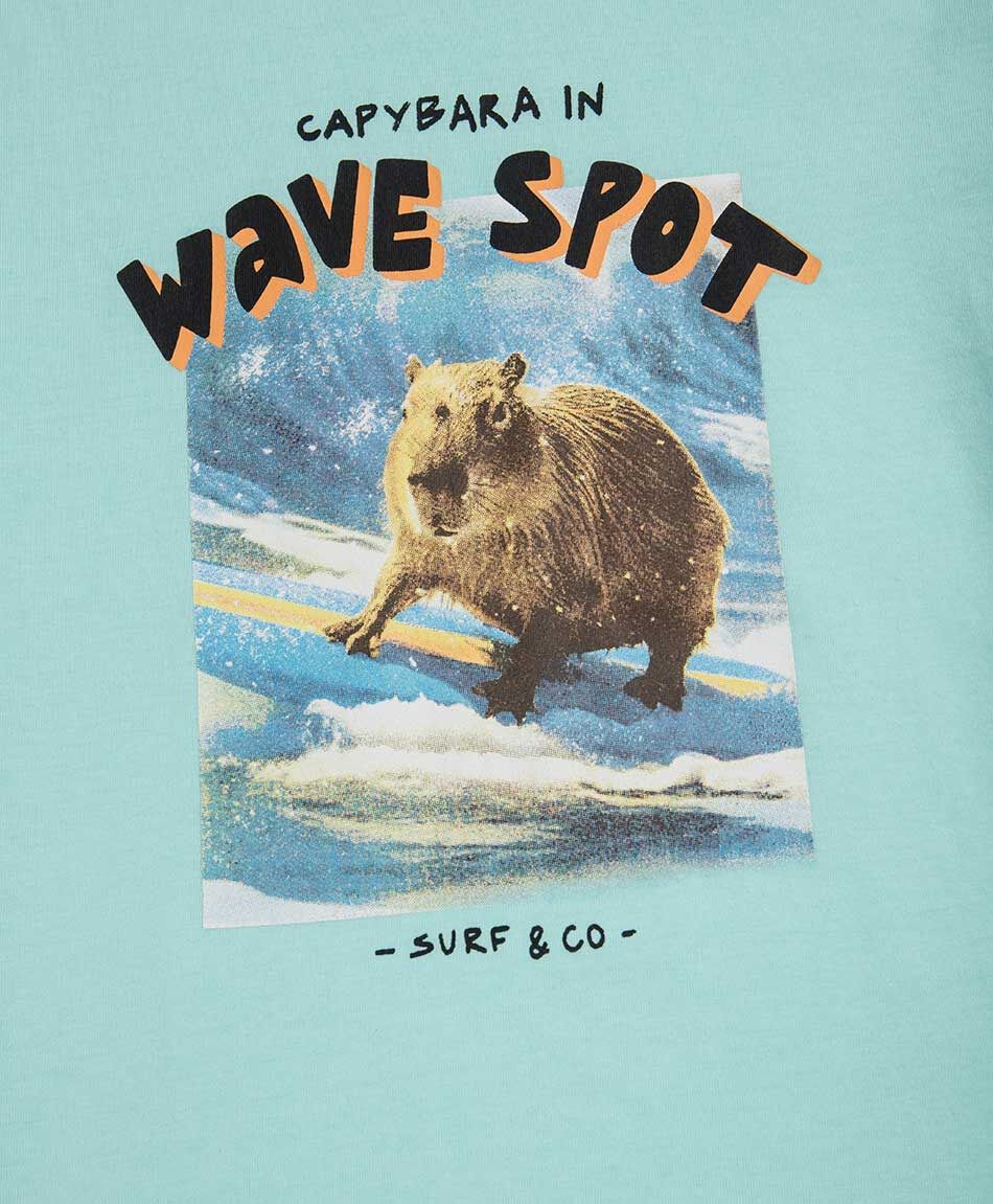 Polera ni&ntilde;o capibara