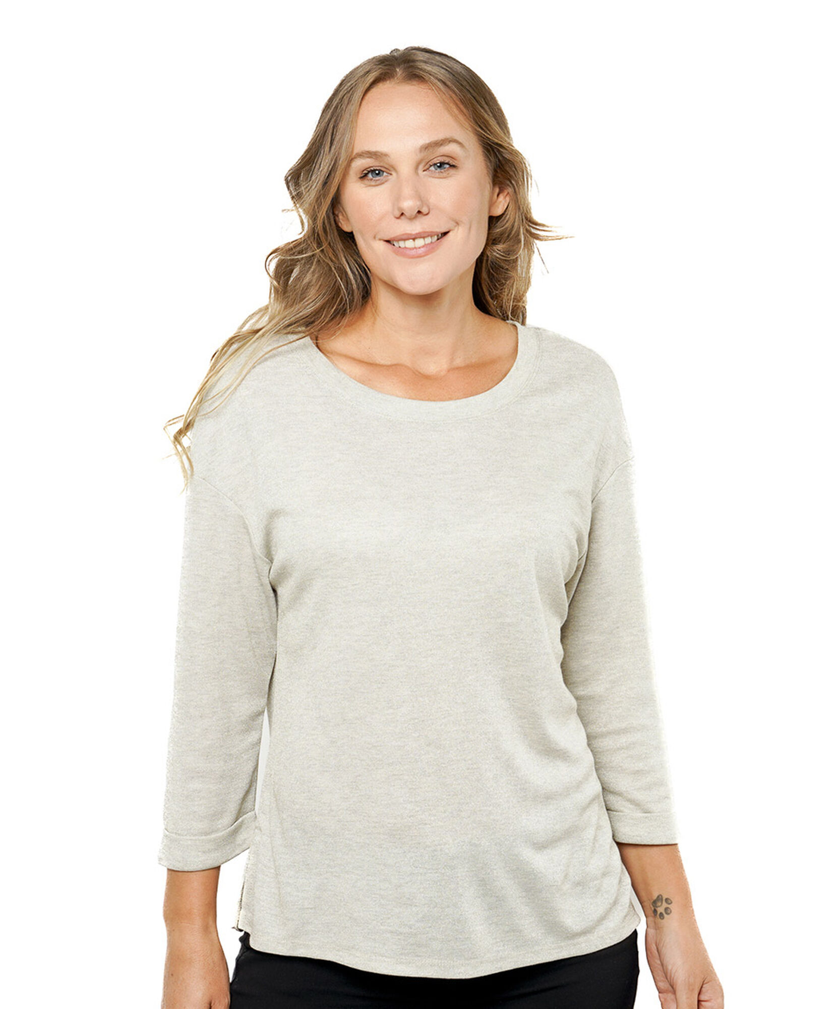Polera mujer lisa larga Polera mujer lisa larga