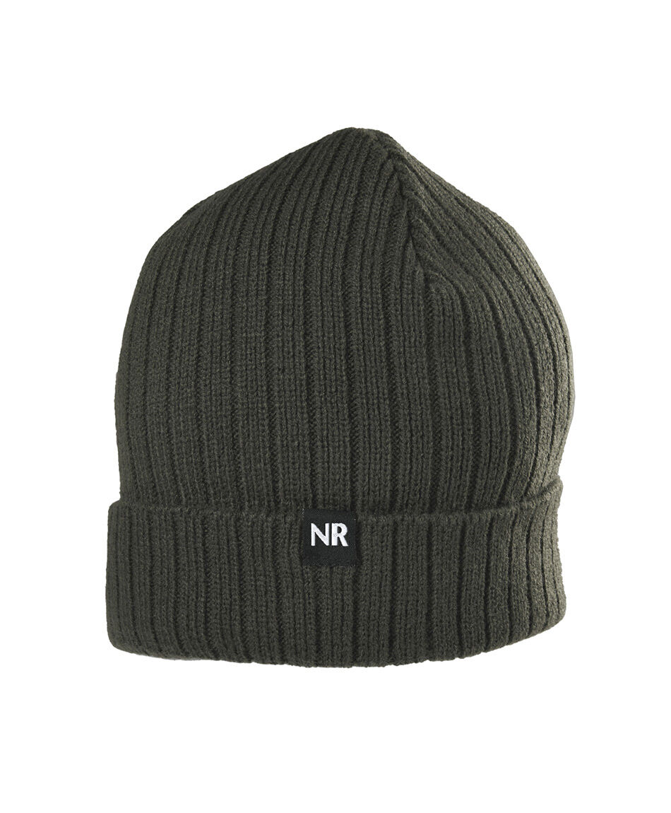 Gorro hombre acanalado con forro