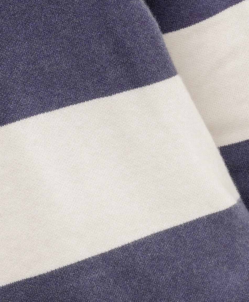 Sweater mujer rayas bicolor polo