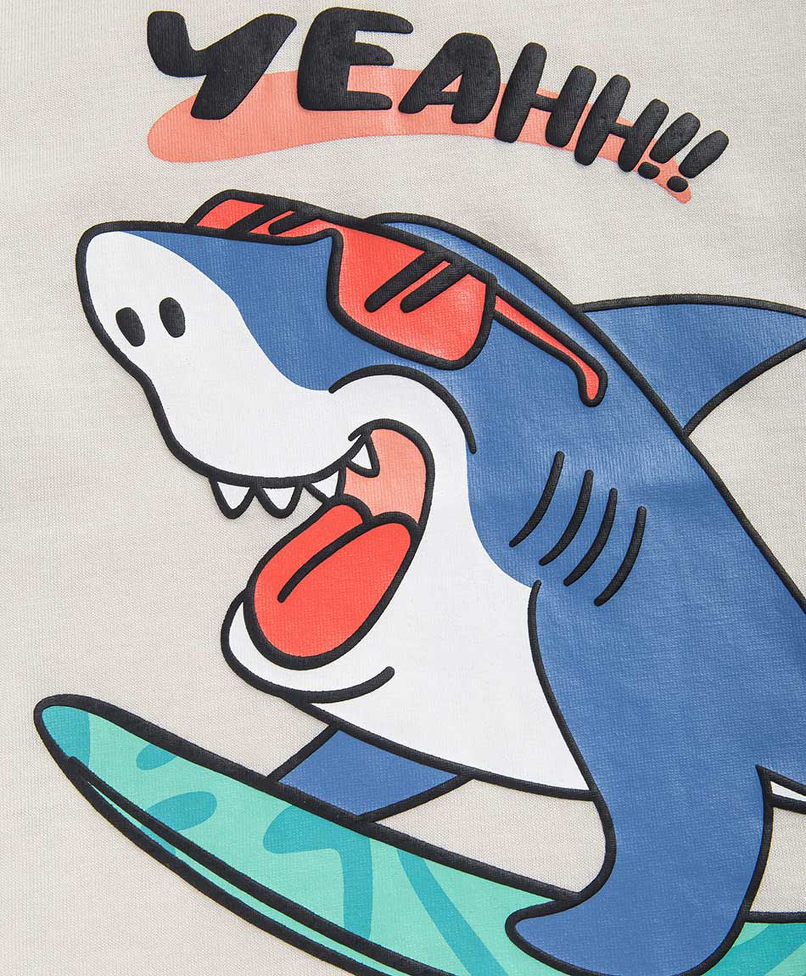 Polera bebé tiburón yeah Polera bebé tiburón yeah