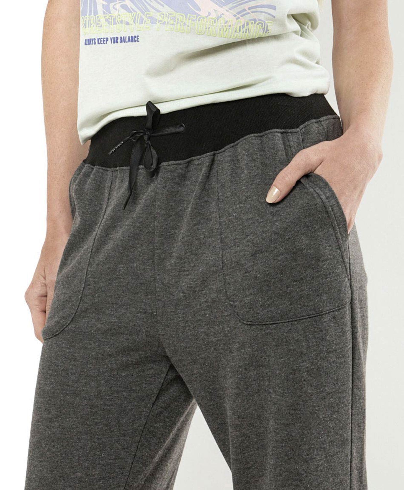Pantalón deportivo mujer recto Pantalón deportivo mujer recto