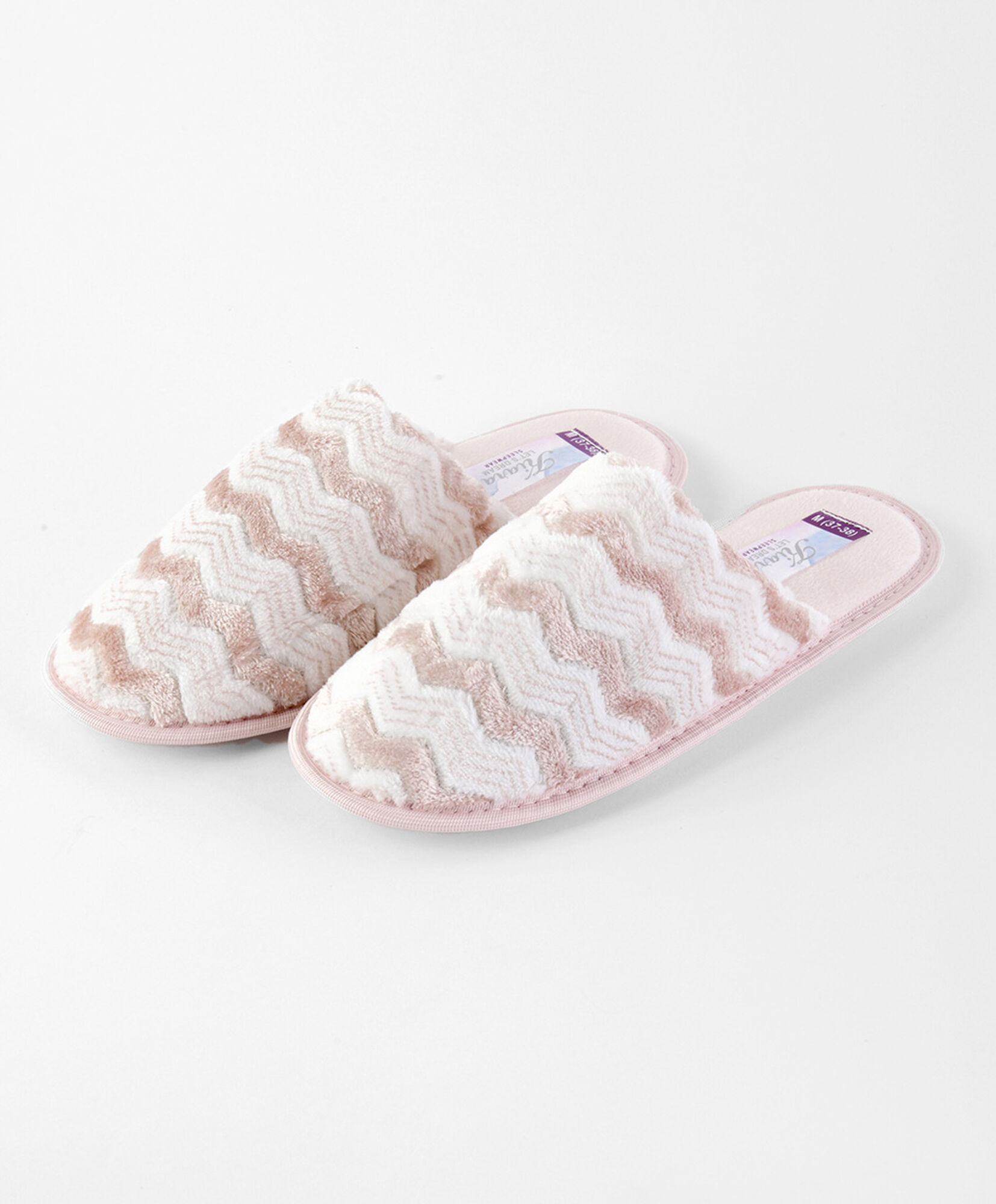 Pantufla mujer zigzag bicolor Pantufla mujer zigzag bicolor