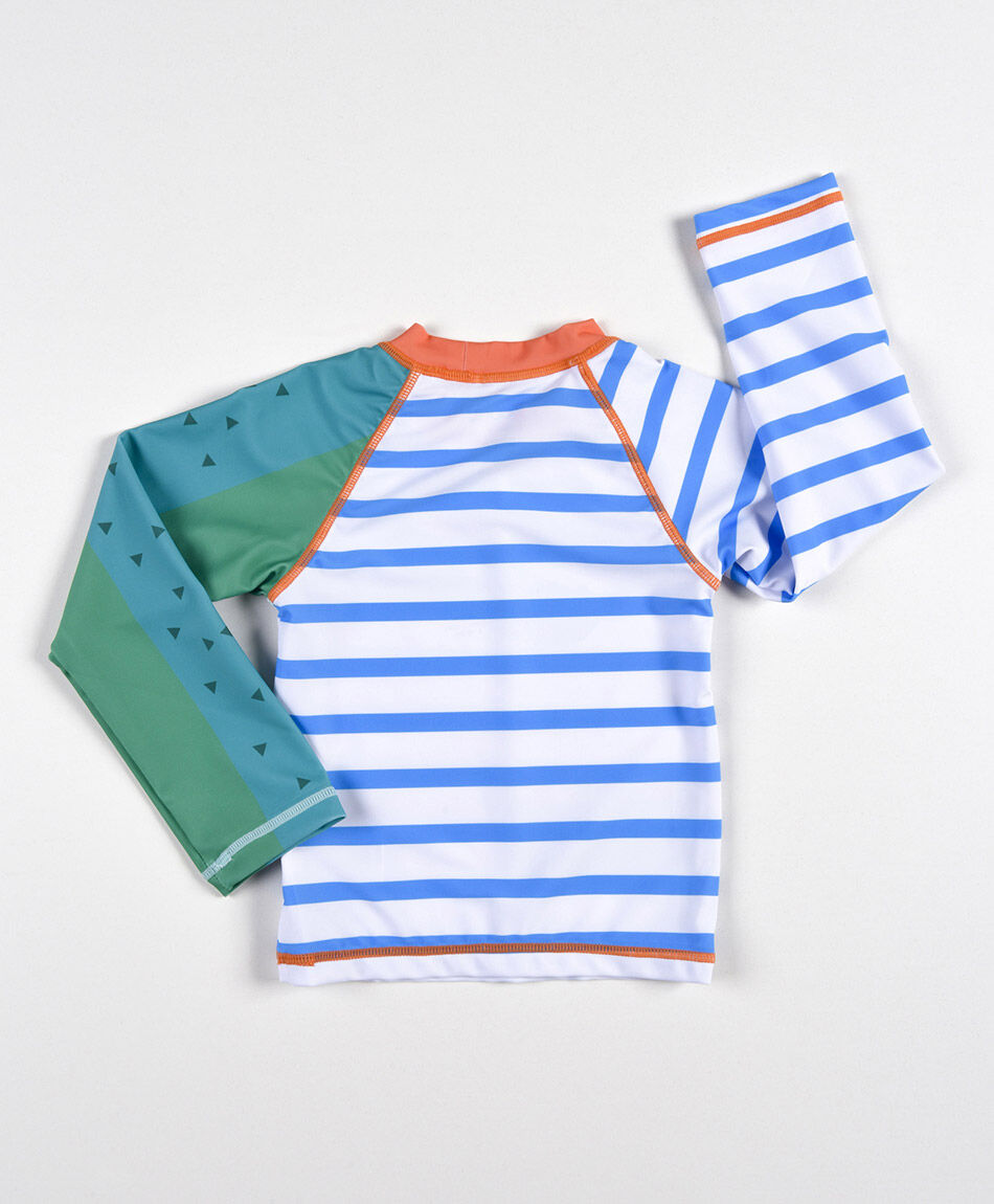 Polera para agua beb&eacute; cocodrilo