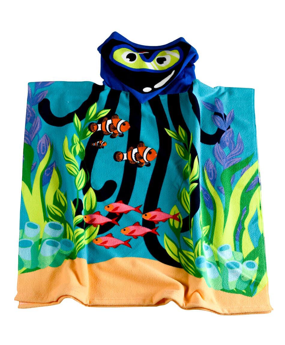 Poncho nino octopus