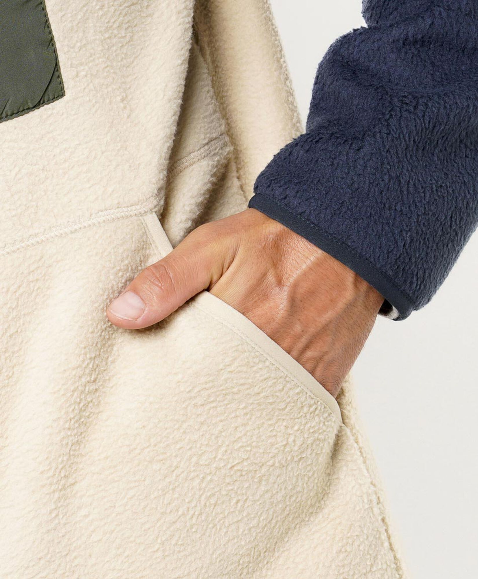 Chaqueta hombre polar tricolor Chaqueta hombre polar tricolor