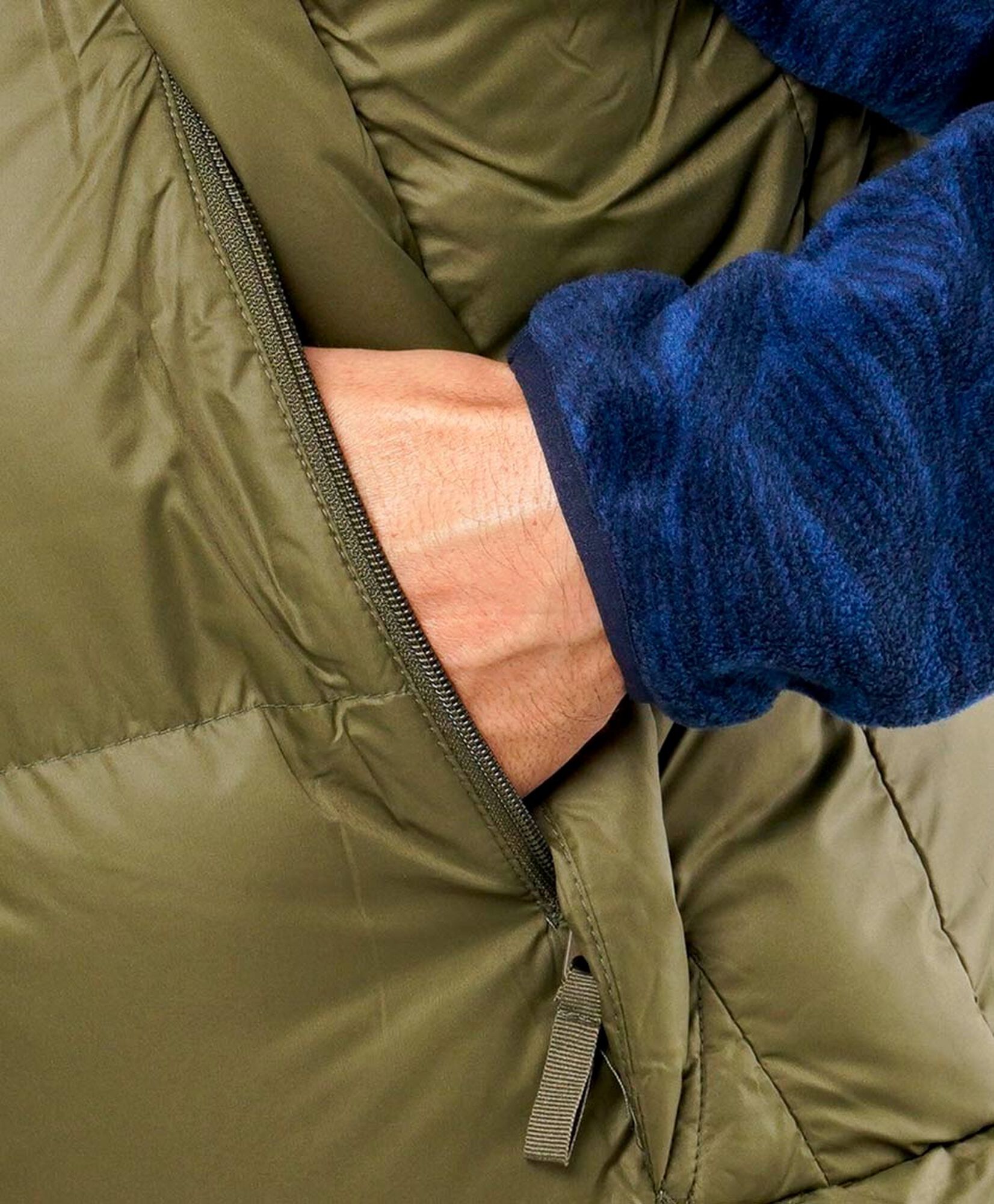 Parka hombre sin mangas cierres Parka hombre sin mangas cierres