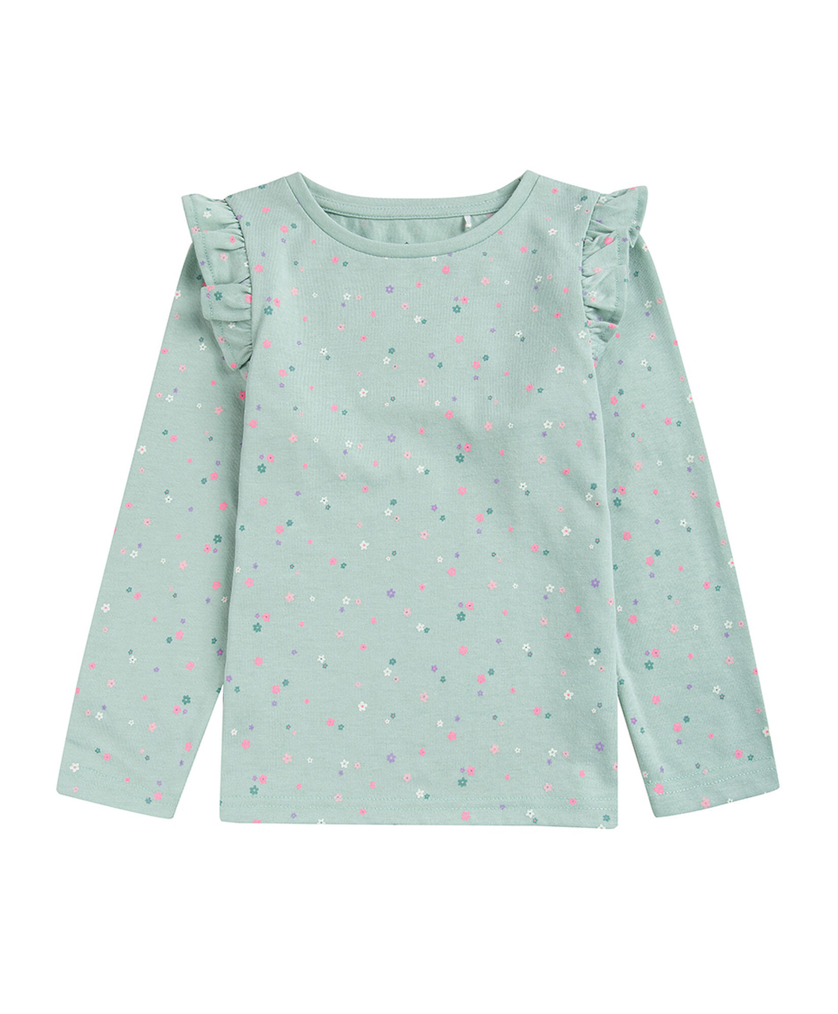 Polera bebé florcitas vuelos Polera bebé florcitas vuelos