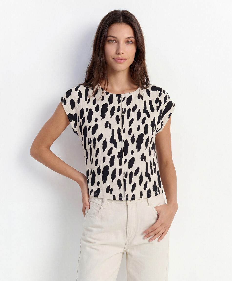 Polera mujer manchas