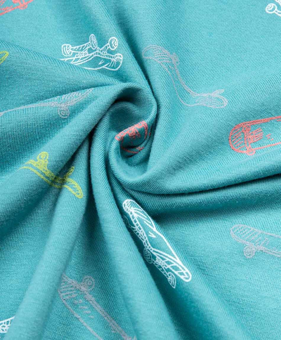 Polera ni&ntilde;o dibujos skates