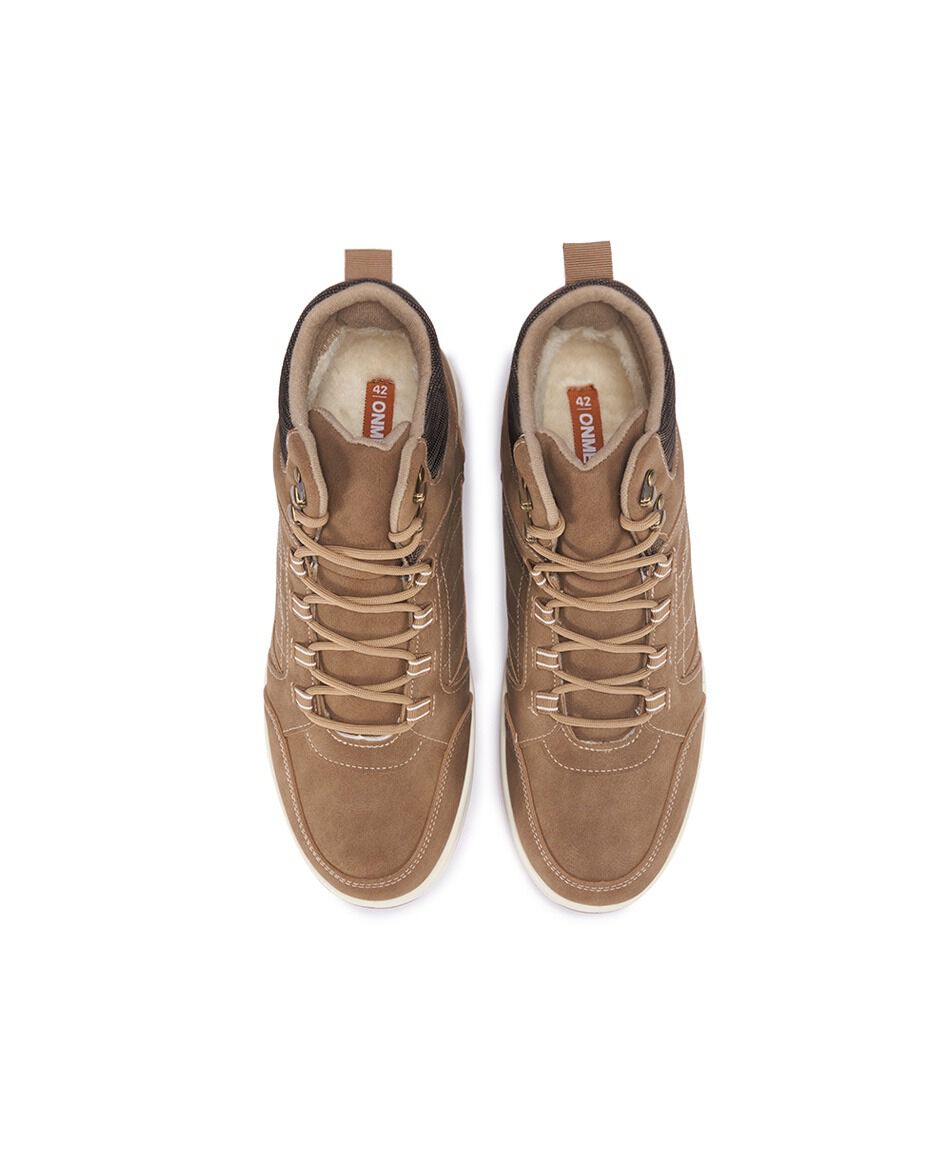 Bot&iacute;n hombre casual beige