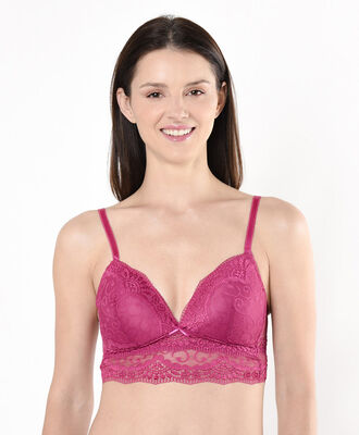 Bralette mujer encajes colores