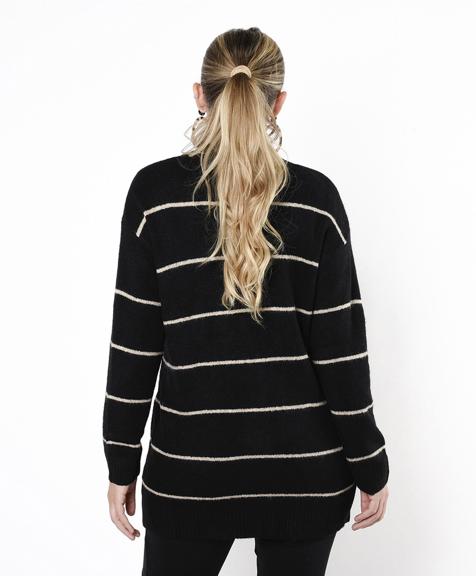 Cardigan mujer rayas botones Cardigan mujer rayas botones