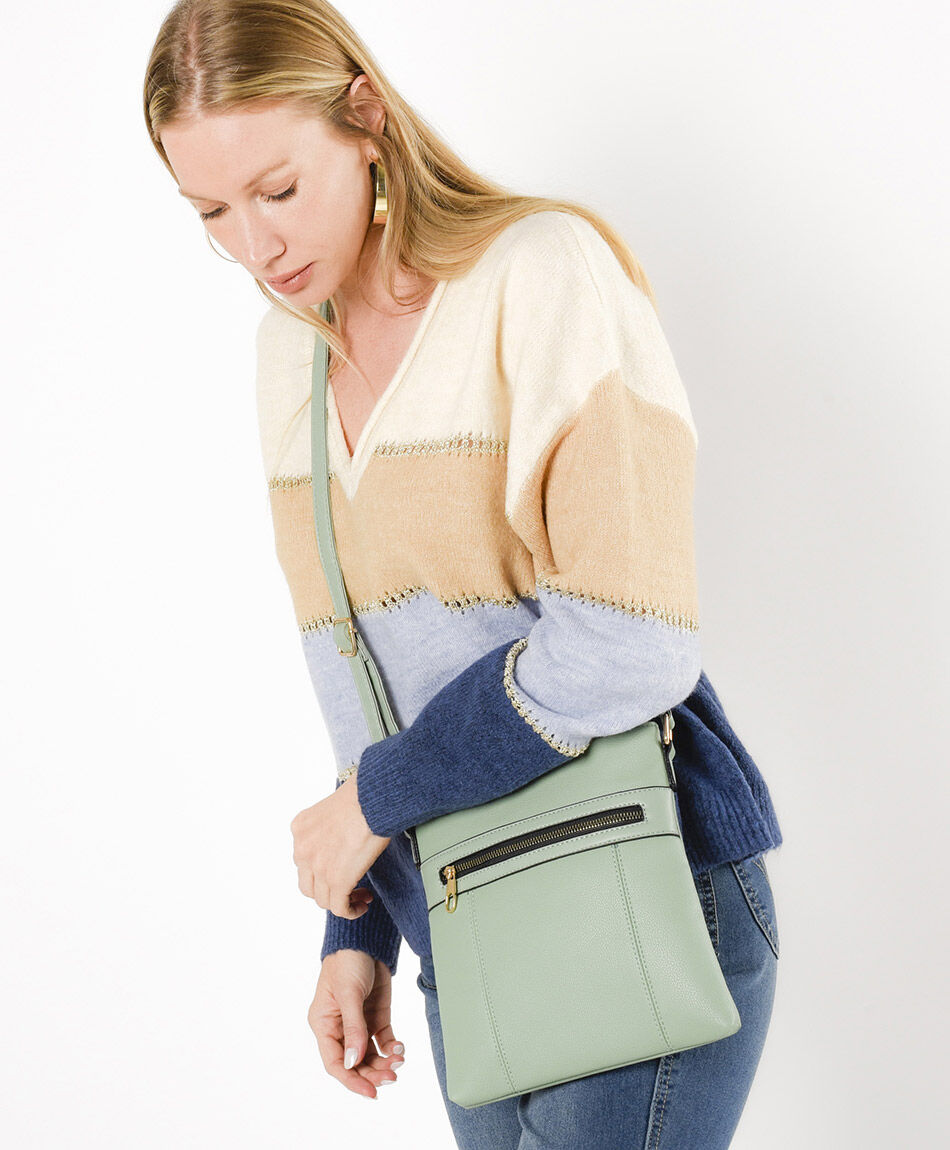 Bandolera mujer verde
