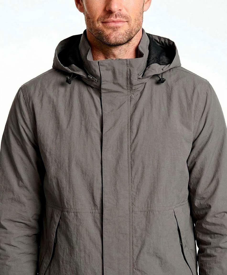 Cortaviento hombre con gorro
