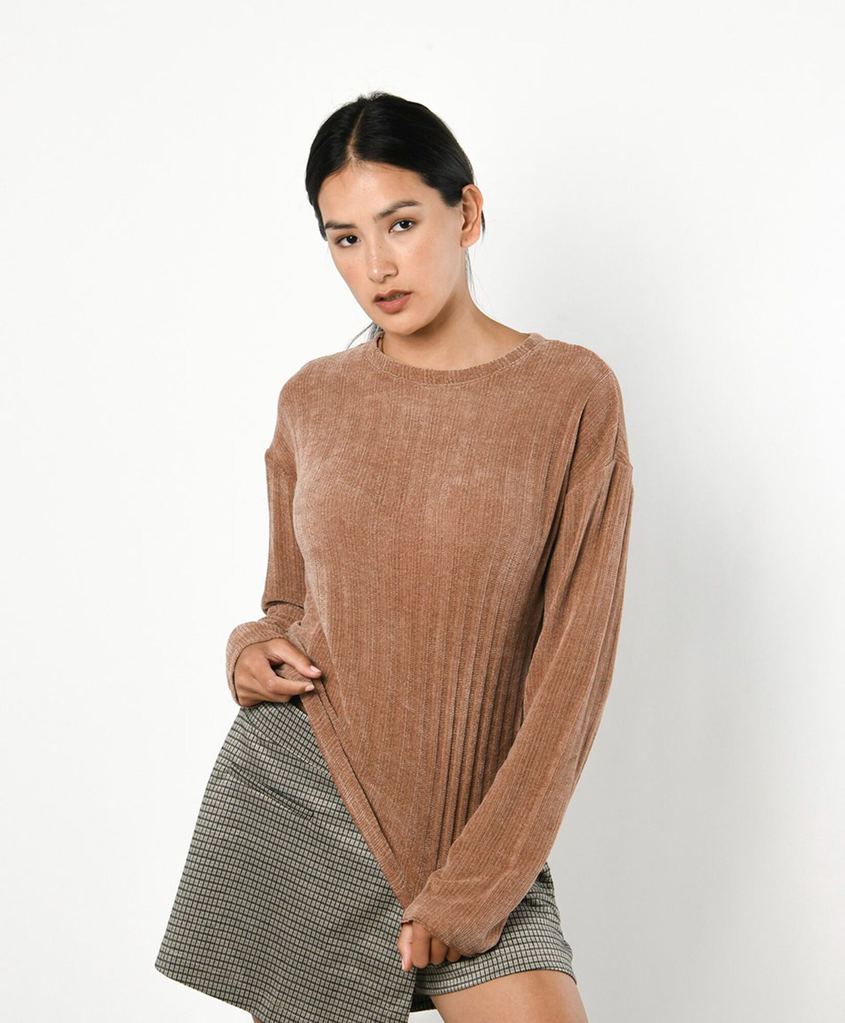 Sweater mujer textura líneas Sweater mujer textura líneas