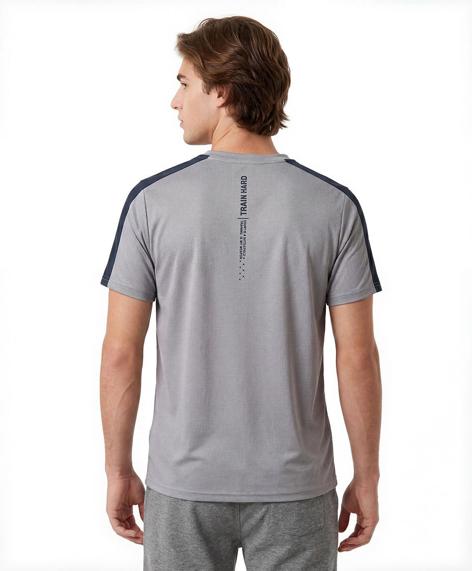 Polera deportiva hombre dise&ntilde;o mix