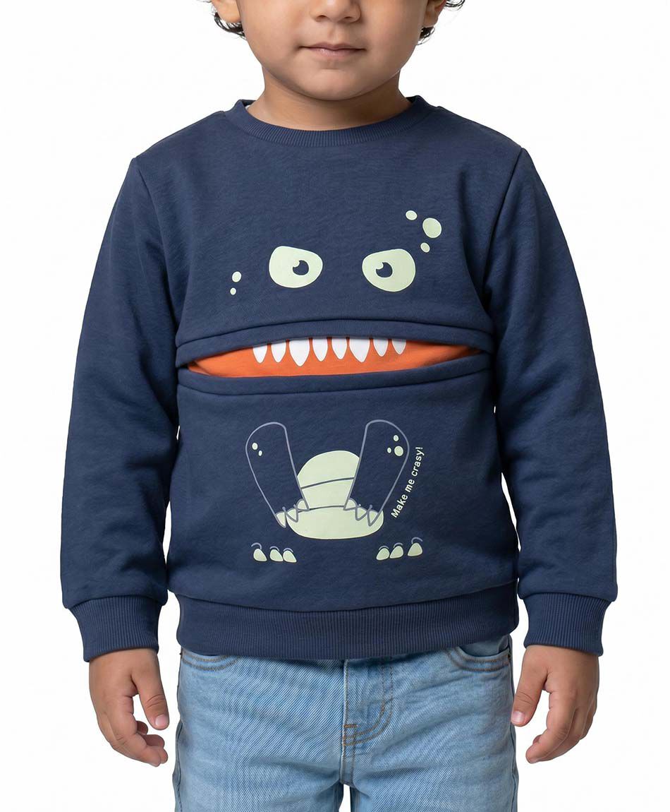 Poler&oacute;n beb&eacute; dise&ntilde;o monstruo